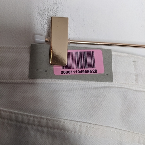 EVERLANE High Rise The Cotton Summer Jean in Bone NEW Size 32 Regular - Picture 7 of 9